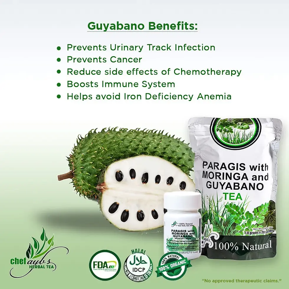 Thumbnail: Chef Ayb’s Paragis with Moringa and Guyabano 60 Caps