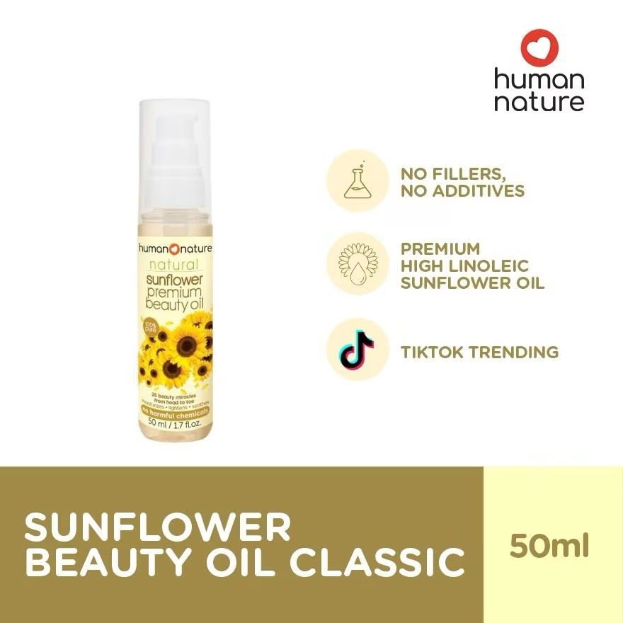 Thumbnail: Human Nature Sunflower Seed Beauty Oil 50ml