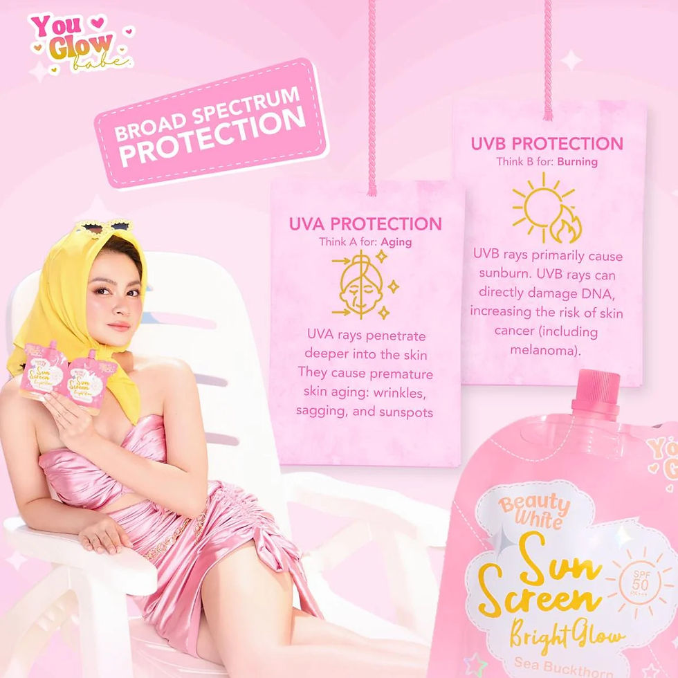 Thumbnail: You Glow Babe Beauty White Sunscreen Bright Glow SPF 50 PA+++ Twin Pack