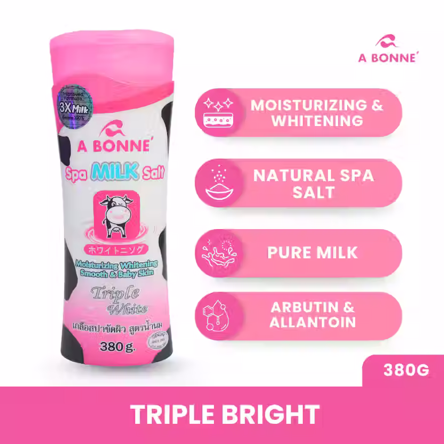 Thumbnail: A Bonne’ Spa Milk Salt Scrub 380g
