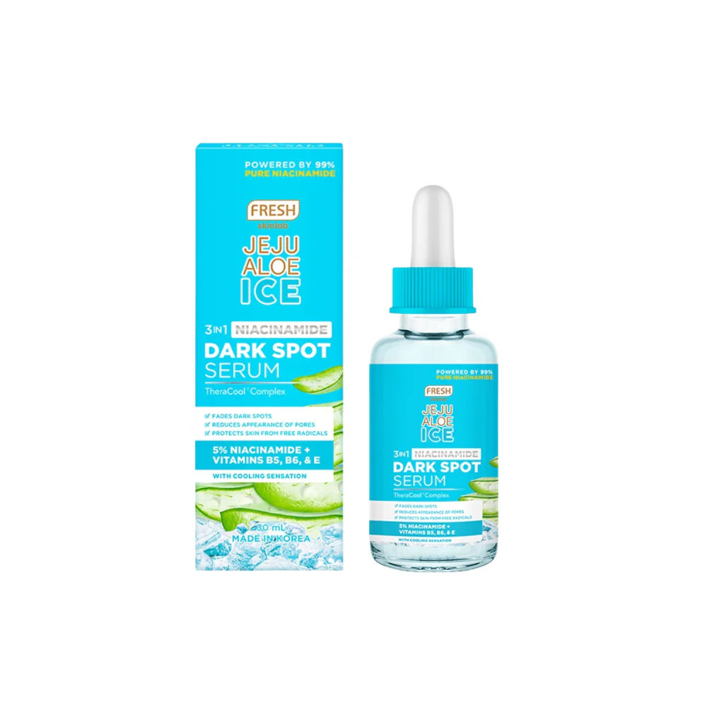 Fresh Skinlab Jeju Aloe Ice 3 in 1 Niacinamide Dark Spot Serum 30ml