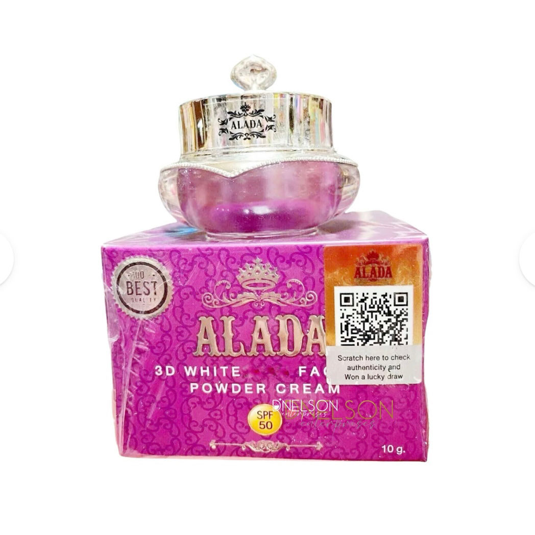 Alada 3D Whitening Facial Powder Cream 10g SPF50