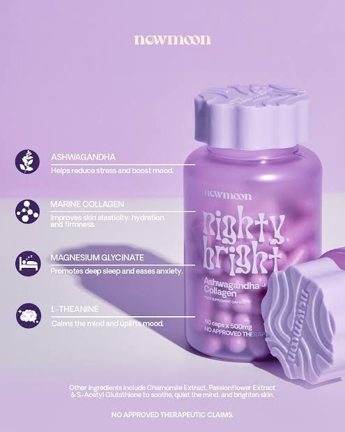 Thumbnail: New Moon Nighty Bright 60 Capsules