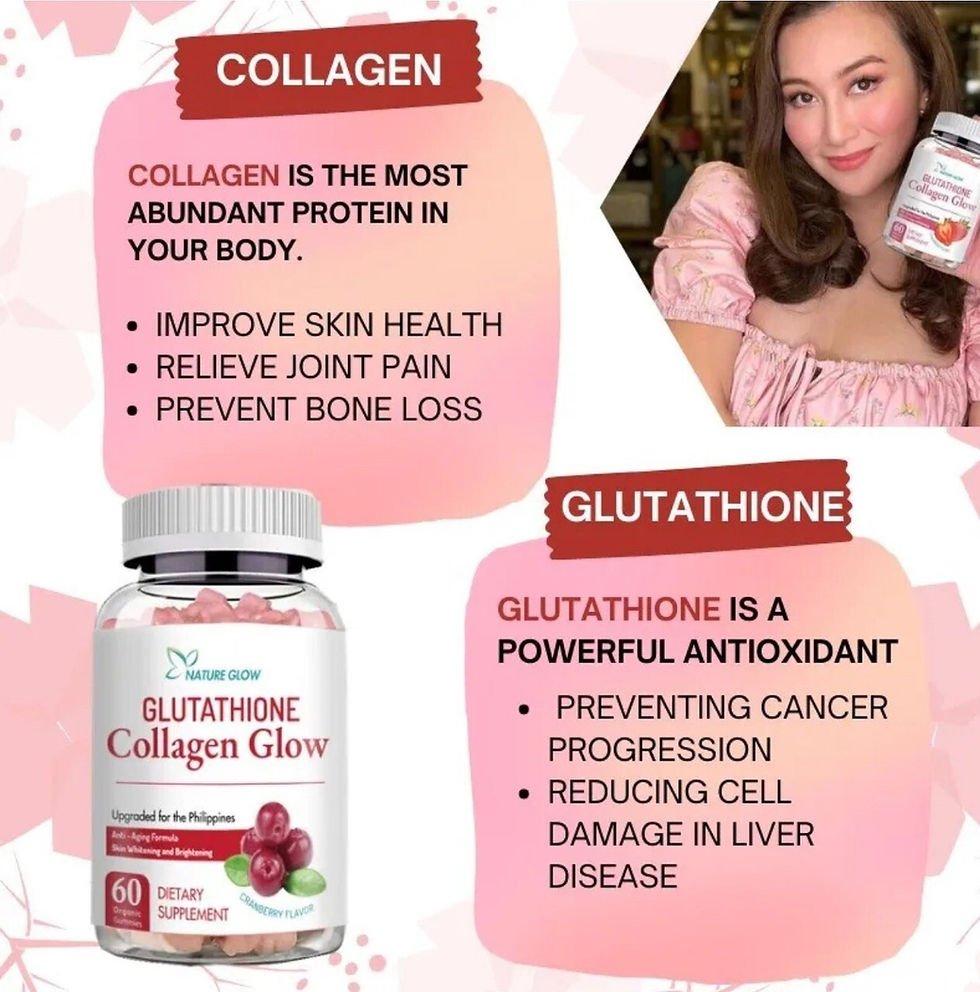 Thumbnail: Nature Glow Gluta Collagen Glow Strawberry 60gummies