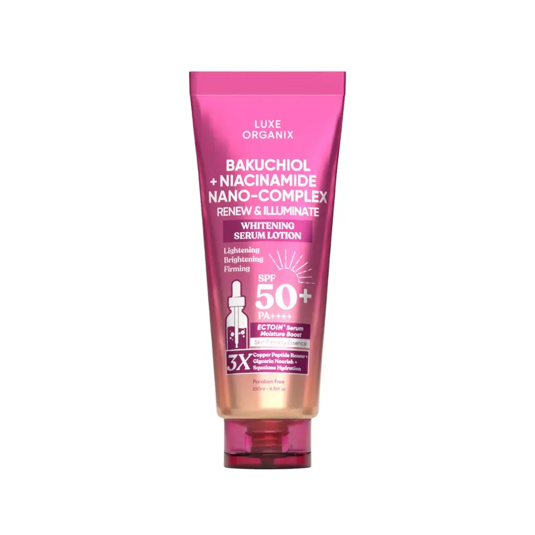 Luxe Organix Bakuchiol + Niacinamide Nano-complex Renew & Illuminate Whitening S