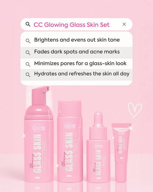 Thumbnail: Cris Cosmetics Glowing Glass Skin Facial Set