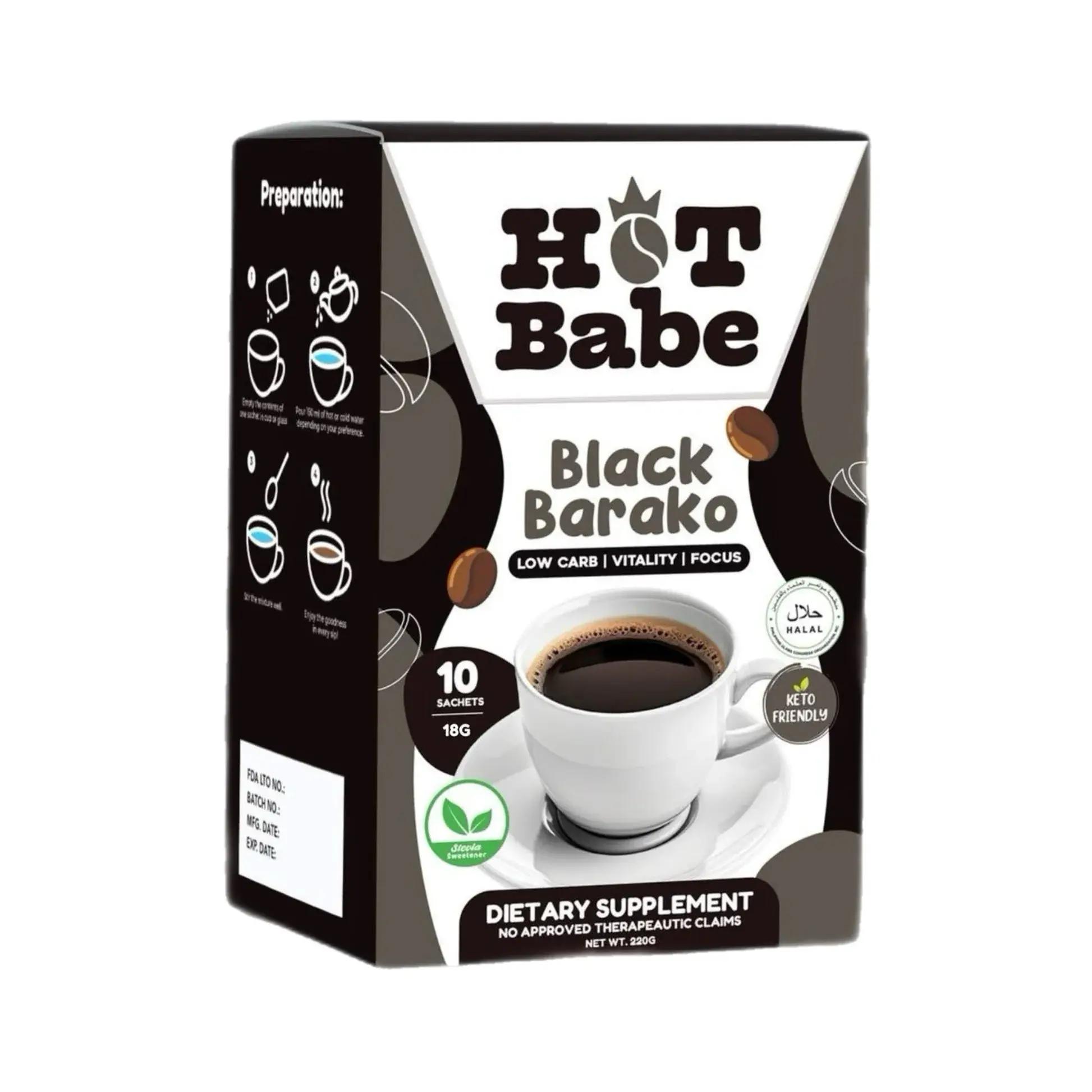 Hot Babe Black Barako 10s