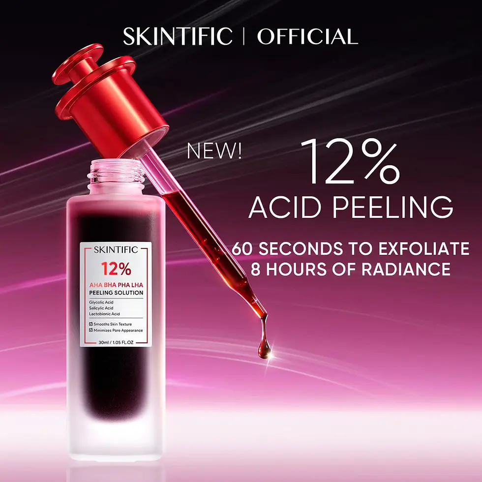 Thumbnail: SKINTIFIC 2% AHA BHA PHA LHA Peeling Solution 30ml
