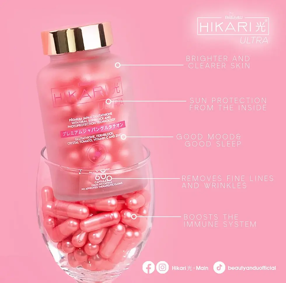 Thumbnail: Hikari Ultra Premium Gluta 60 capsules