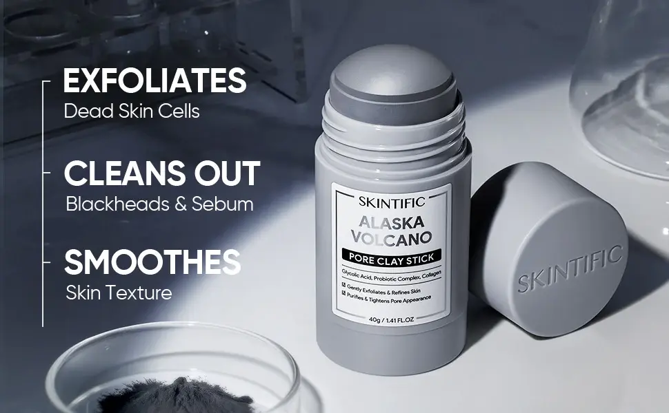 Thumbnail: SKINTIFIC Alaska Volcano Clay Mask Stick 40g