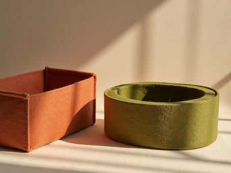 Descubre la colección de fieltro reciclado posible con FieltroTex