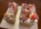 Floral number 18 cake (2)