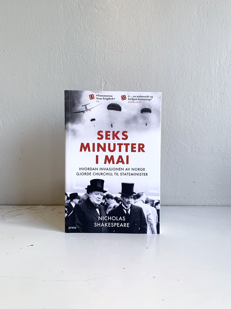 Nicolas Shakespeare, "Seks minutter i mai"