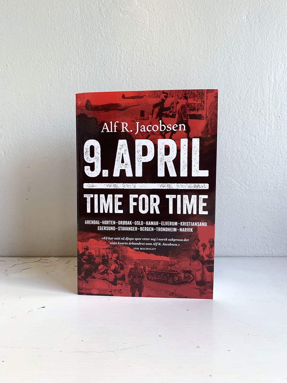 Alf R. Jacobsen, "9 April - time for time"
