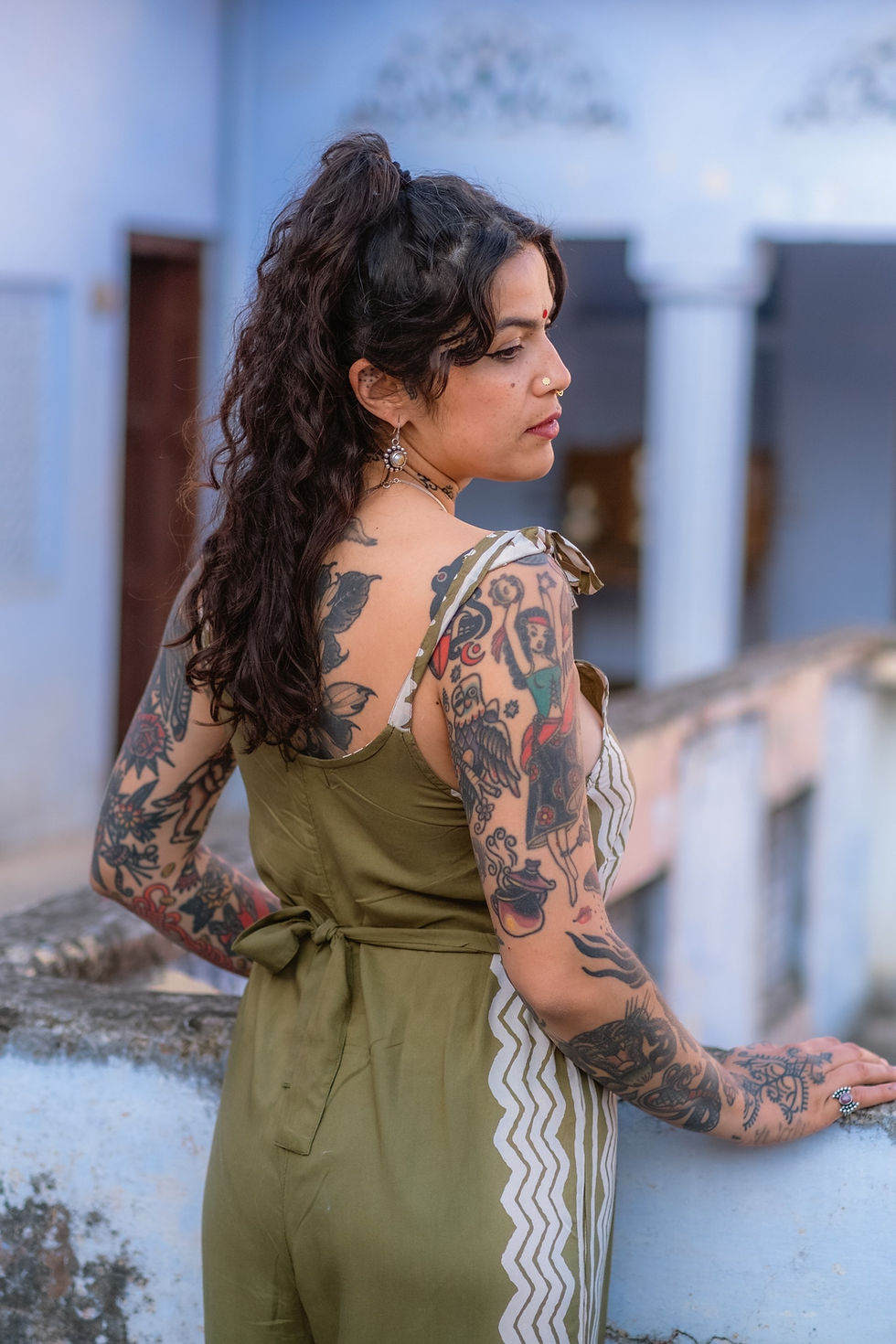 Miniatura: Mono Agni verd o ocre