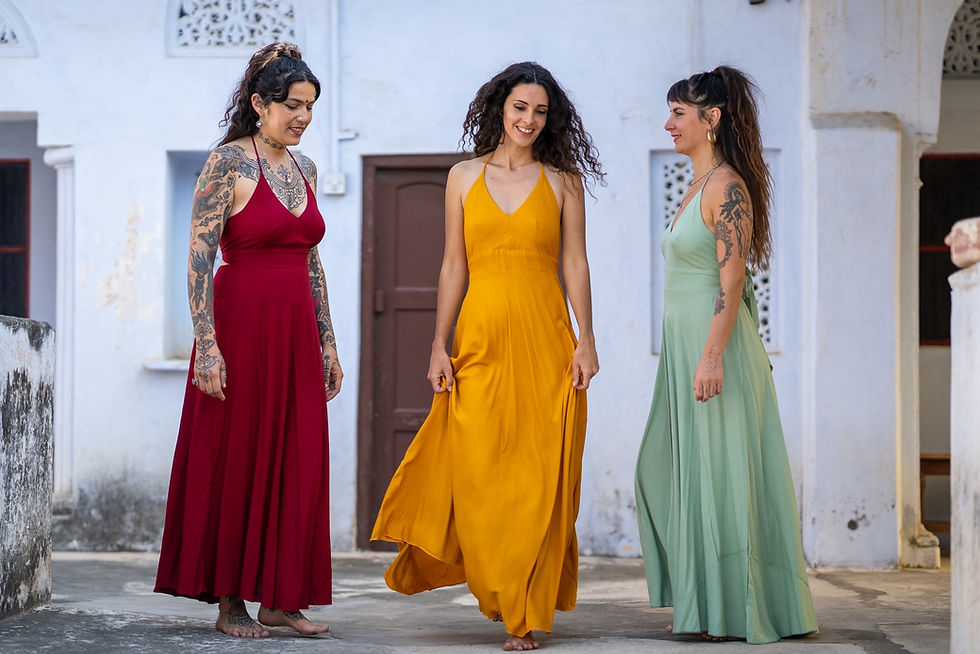 Thumbnail:  Durga Dress, yellow