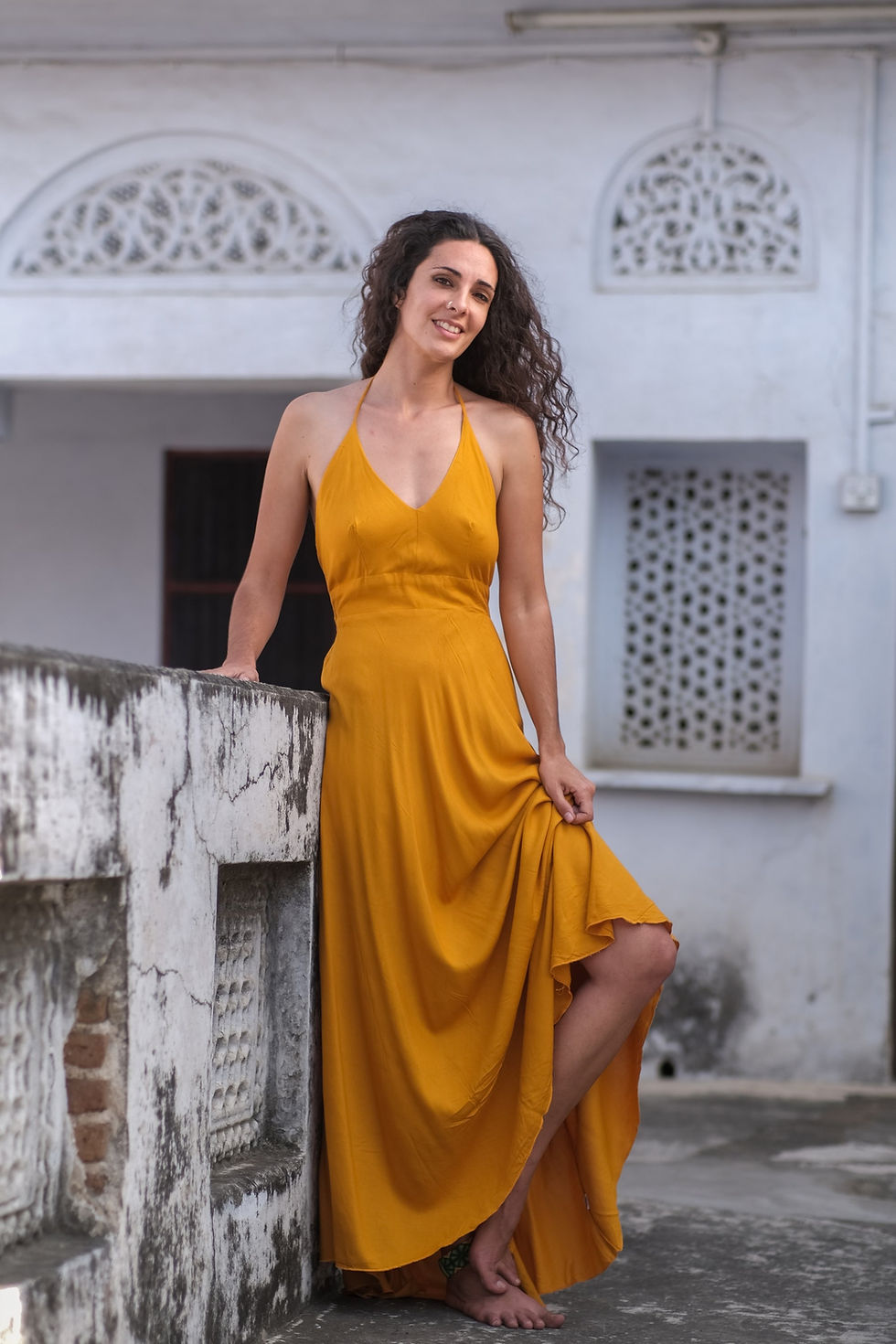 Thumbnail:  Durga Dress, yellow