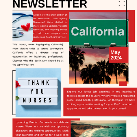                       May Newsletter