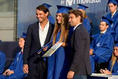 Rafa with students.jfif