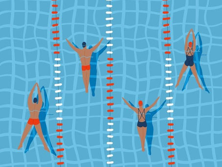 First swim meet of the season!