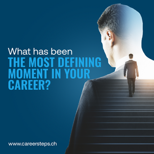 Reflecting on my career journey: The highs and lows and everything in between. What has been the most defining moment in your career? 