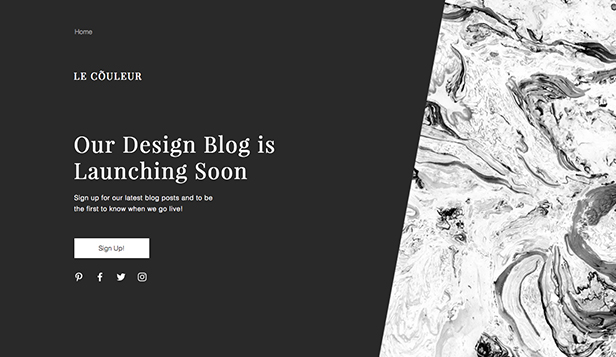 coming soon landing pages