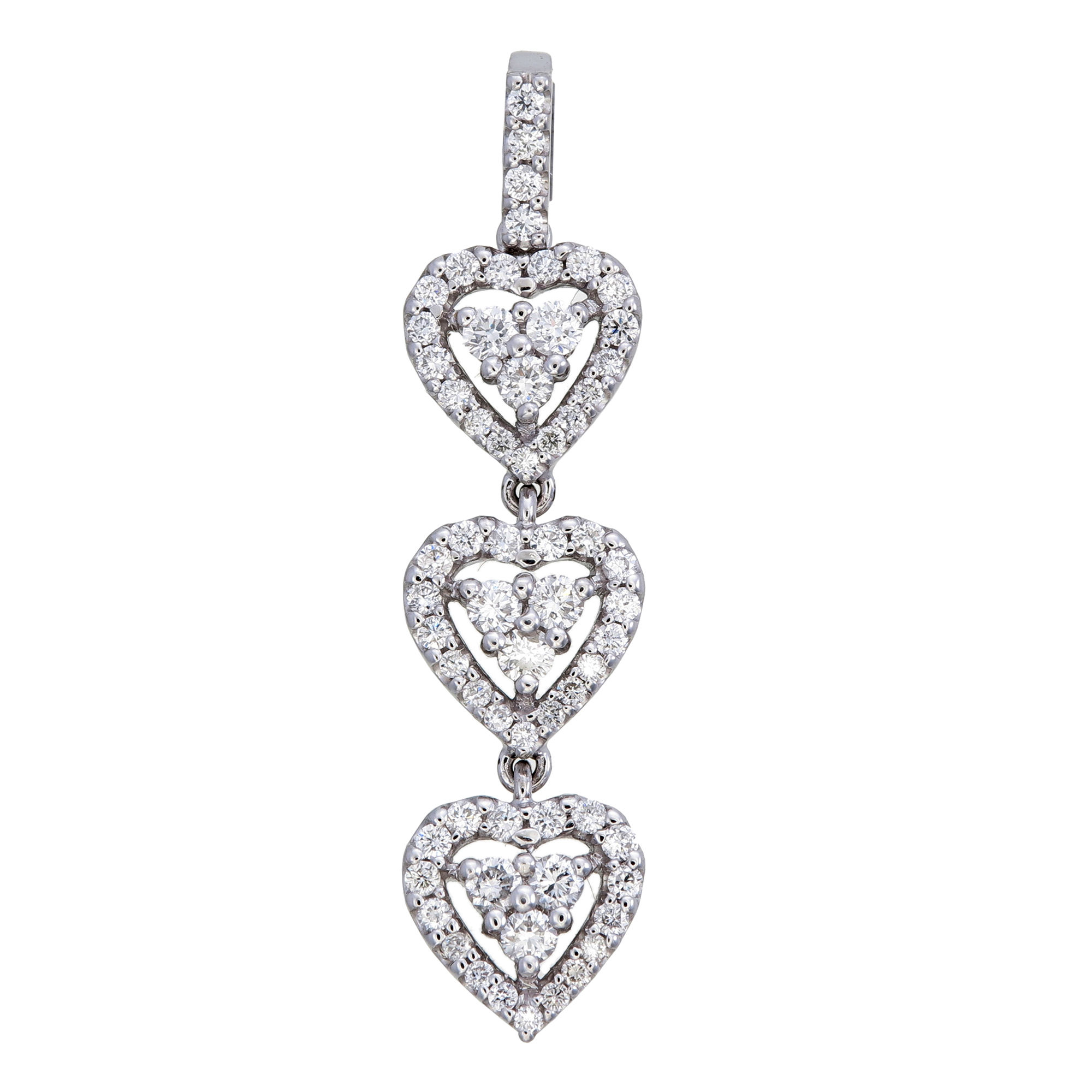 Queen Of Hearts Diamond Pendant