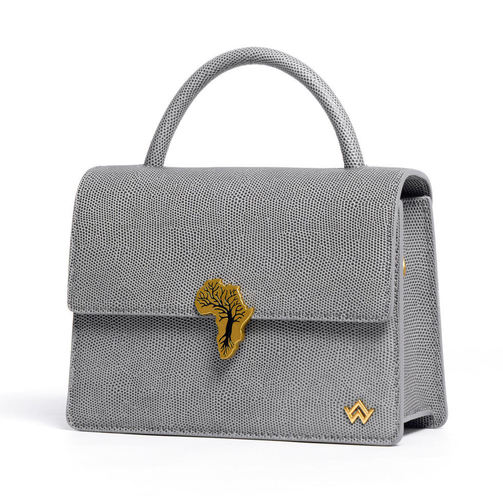 Miniature :  Femme Africaine Lézard Gris 