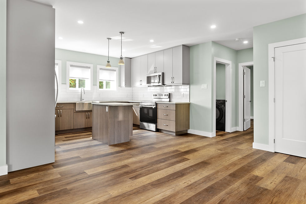 Completed residential construction and renovation projects. 23