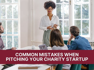 Common Mistakes When Pitching Your Charity Startup