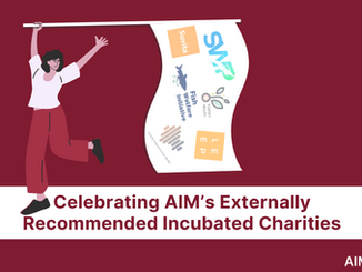Celebrating AIM’s Externally Recommended Incubated Charities
