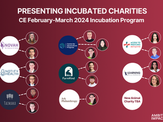 Presenting nine new charities - a record for the AIM (CE) Incubation Program