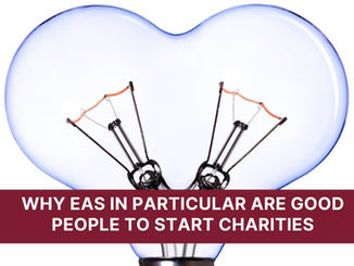 Why EAs in particular are good people to start charities