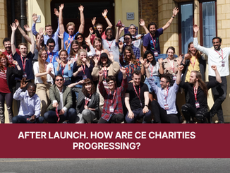 After launch. How are CE charities progressing?