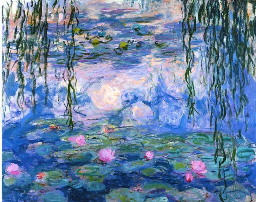 Waterlilies Monet style 
