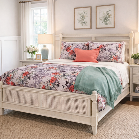 100% Egyptian Cotton Sateen Duvet Cover and Shams