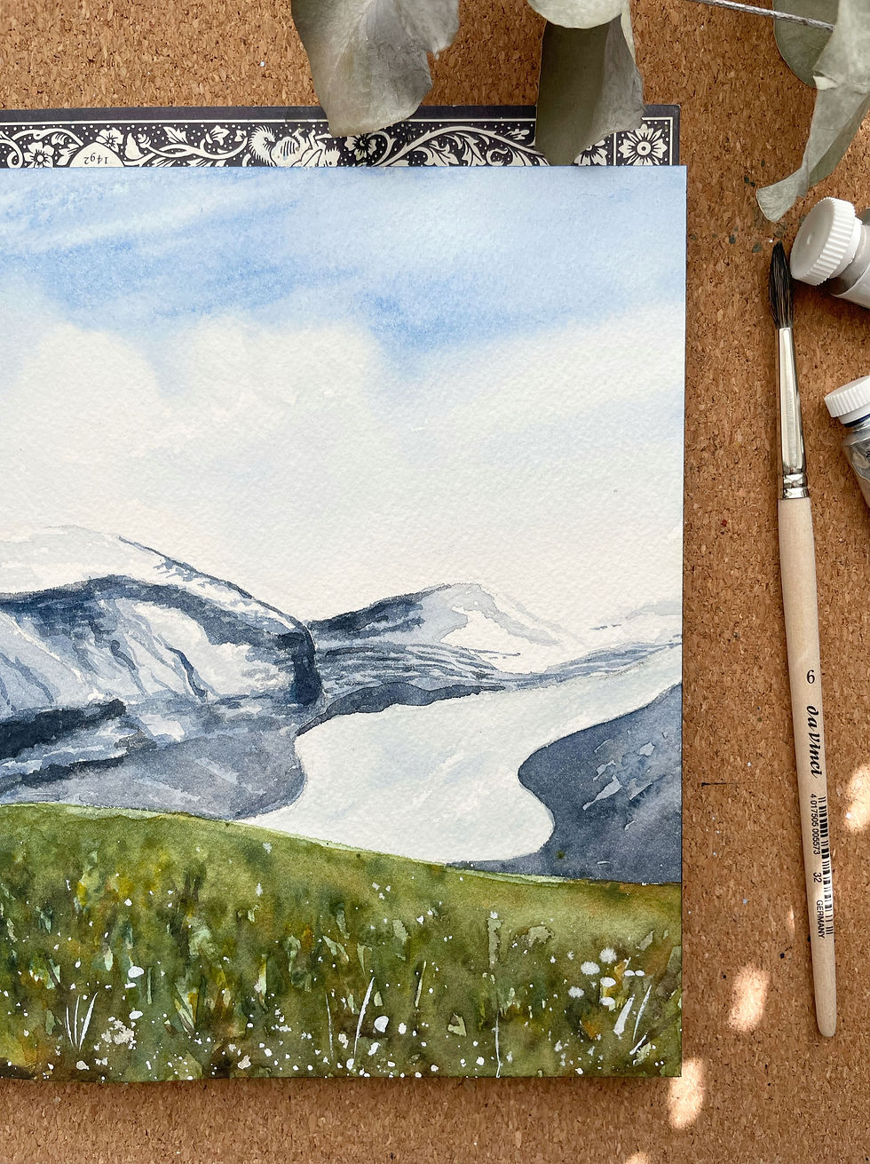 Thumbnail: The best view comes after the hardest climb | 8 x 10"