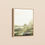 Thumbnail: I am Moving Towards Clarity Framed Canvas Print - Green Abstract wall art