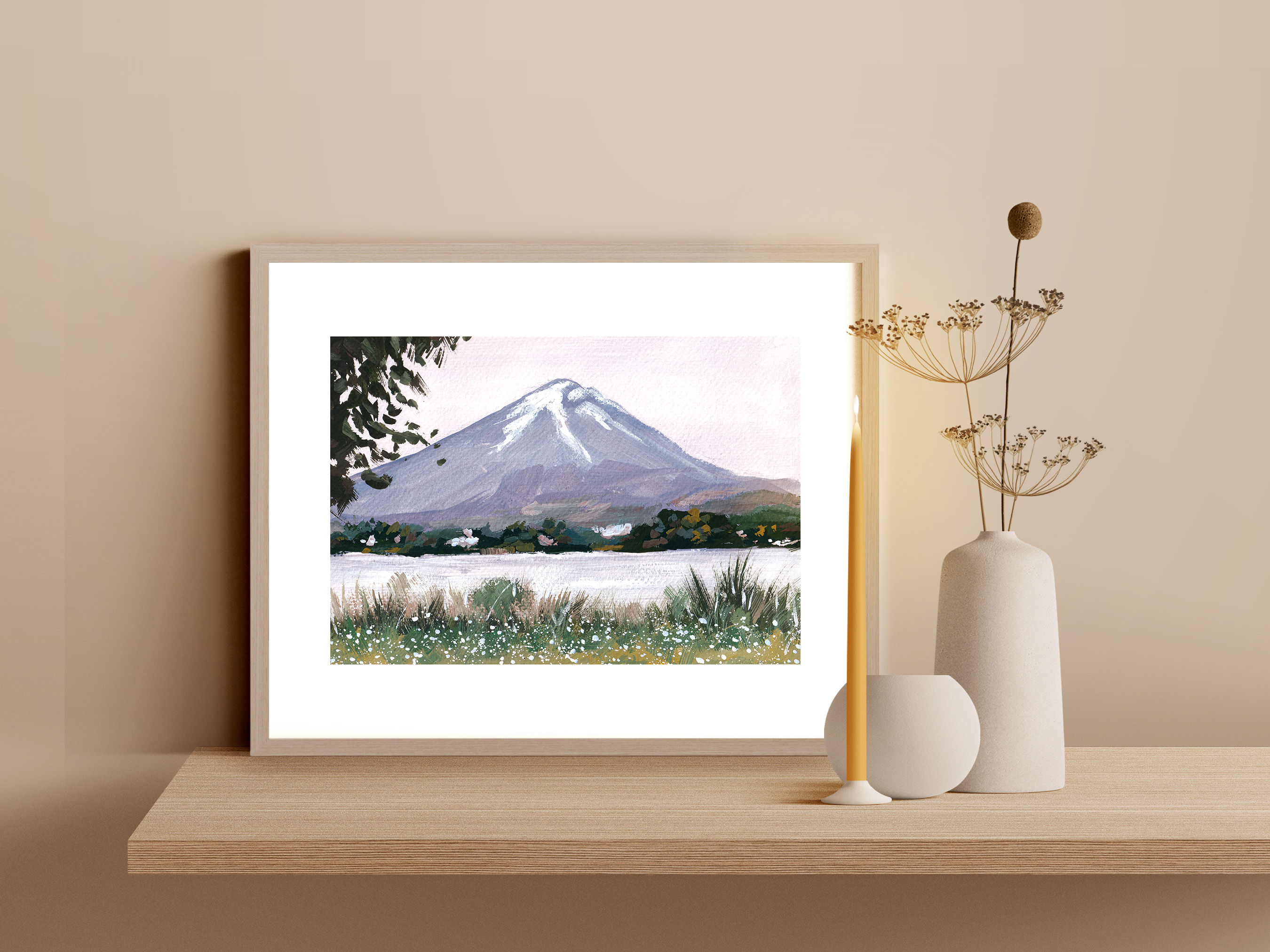 Mt. Fuji Japanese Majestic Mountain