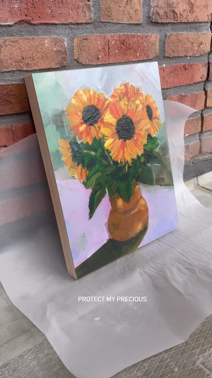 Thumbnail: original acrylic painting for kitchen