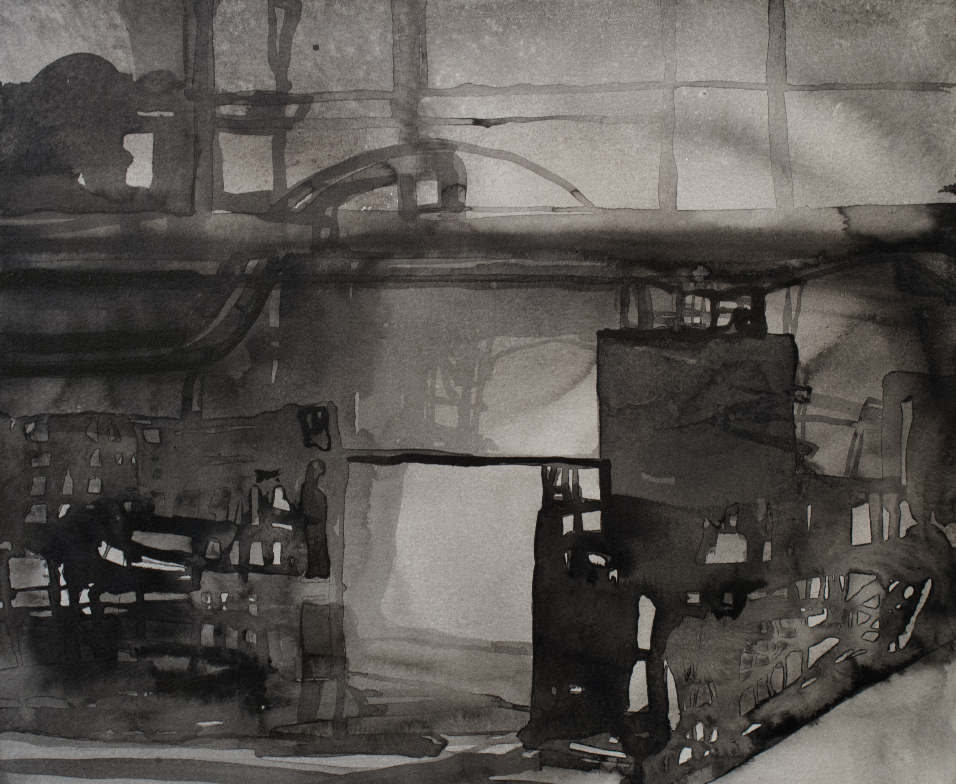 Ruhr Encre 46x38 2015