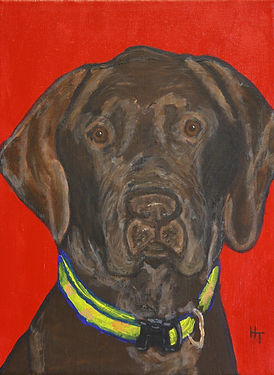 Tessa (2011)
16" h x 12" w
acrylic on canvas