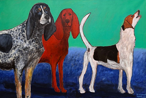 Red, White, and Bluetick (2026)
24" h x 36" w
mixed media on canvas