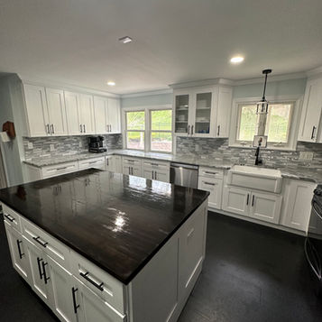 Butcher Block Countertop Kitchen in Chester New Jersey