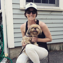 Instagram - Me and little Shakira! Sunshine and smiles! 🐾❤️ #daybreakdog #dogwalker #portsmouth