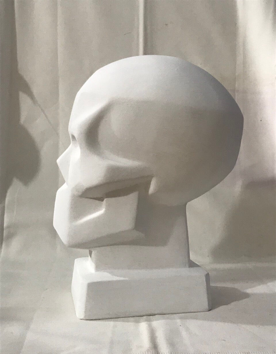 Thumbnail: Plaque Skull Statue T033