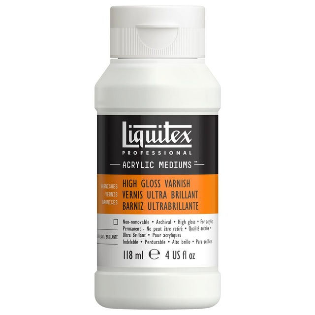 Hình thu nhỏ: Phủ siêu bóng cho tranh Acrylic - Liquitex Professional High Gloss Varnish