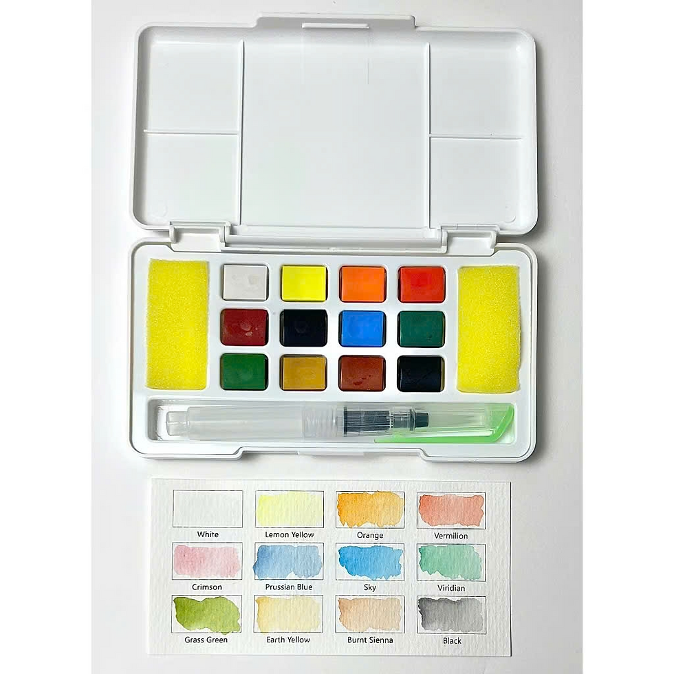 Thumbnail: Bộ màu nước Happy - Happy watercolor set