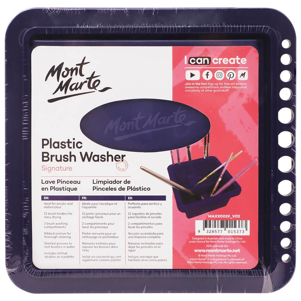 Hình thu nhỏ: Xô rửa cọ nhựa Mont Marte