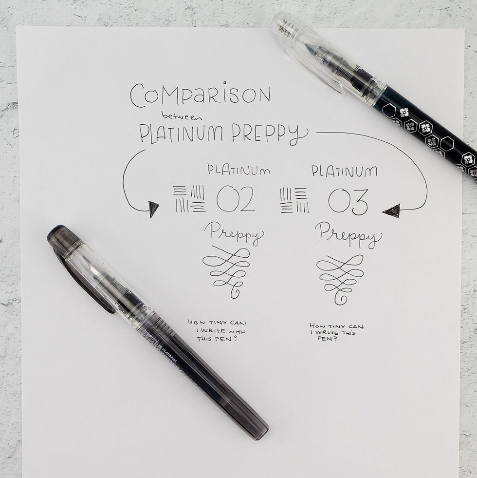 Thumbnail: Preppy Platinium iron pen